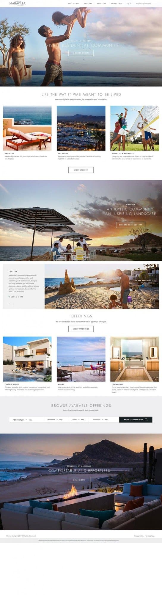 Maravilla Los Cabos Website - Los Cabos, Mexico