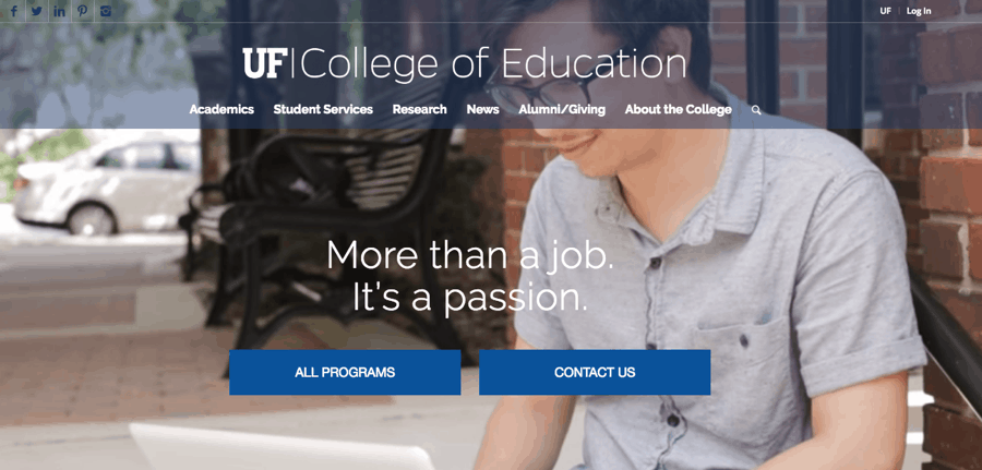 UF College of Education Homepage