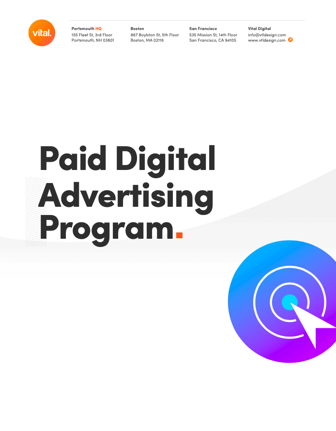 Paid Digital Advertising Program