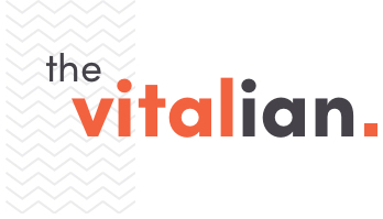 The Vitalian Logo header