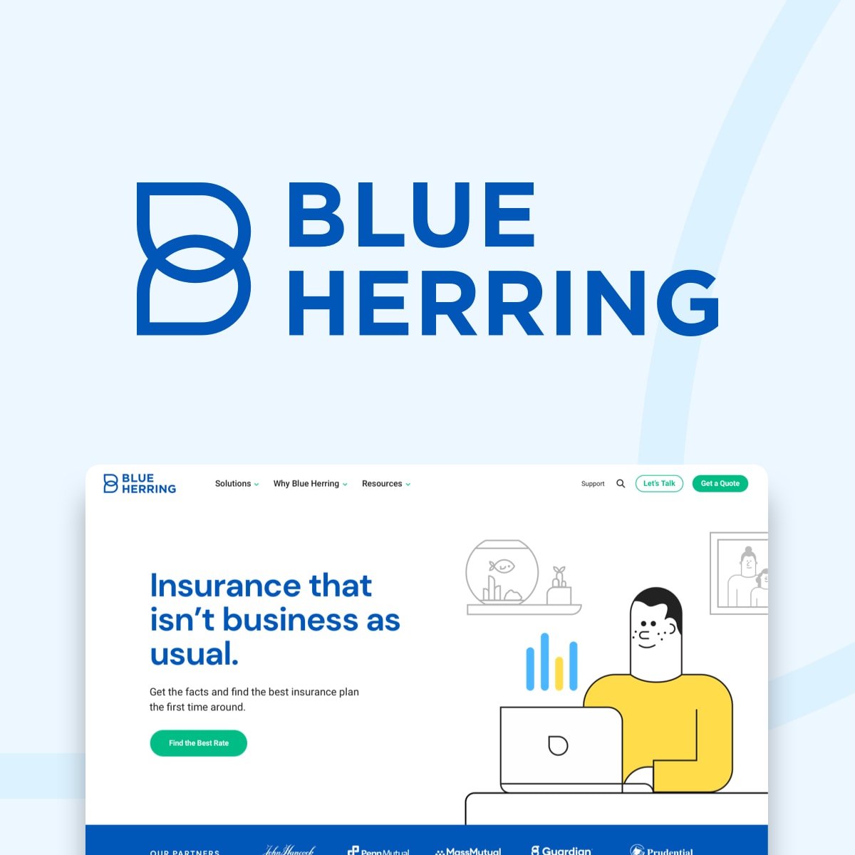 Blue Herring Branding Vital Design