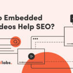 graphic with overlay text "do embedded videos help seo?"