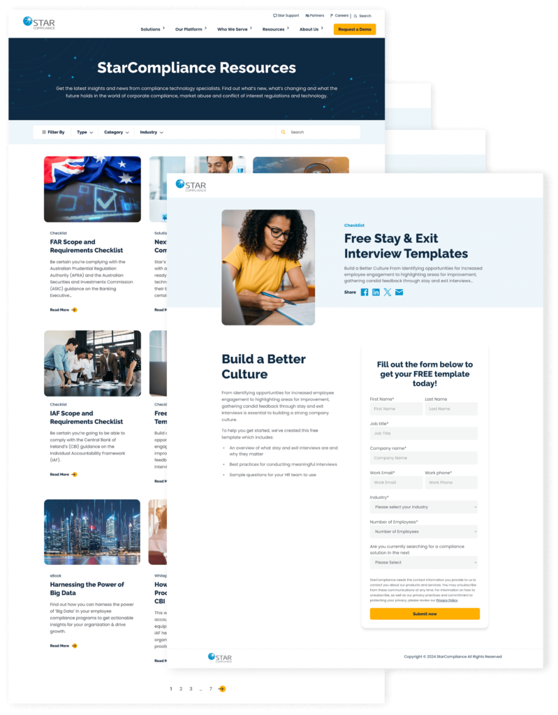 StarCompliance | Website 6 StarCompliance Resources 1