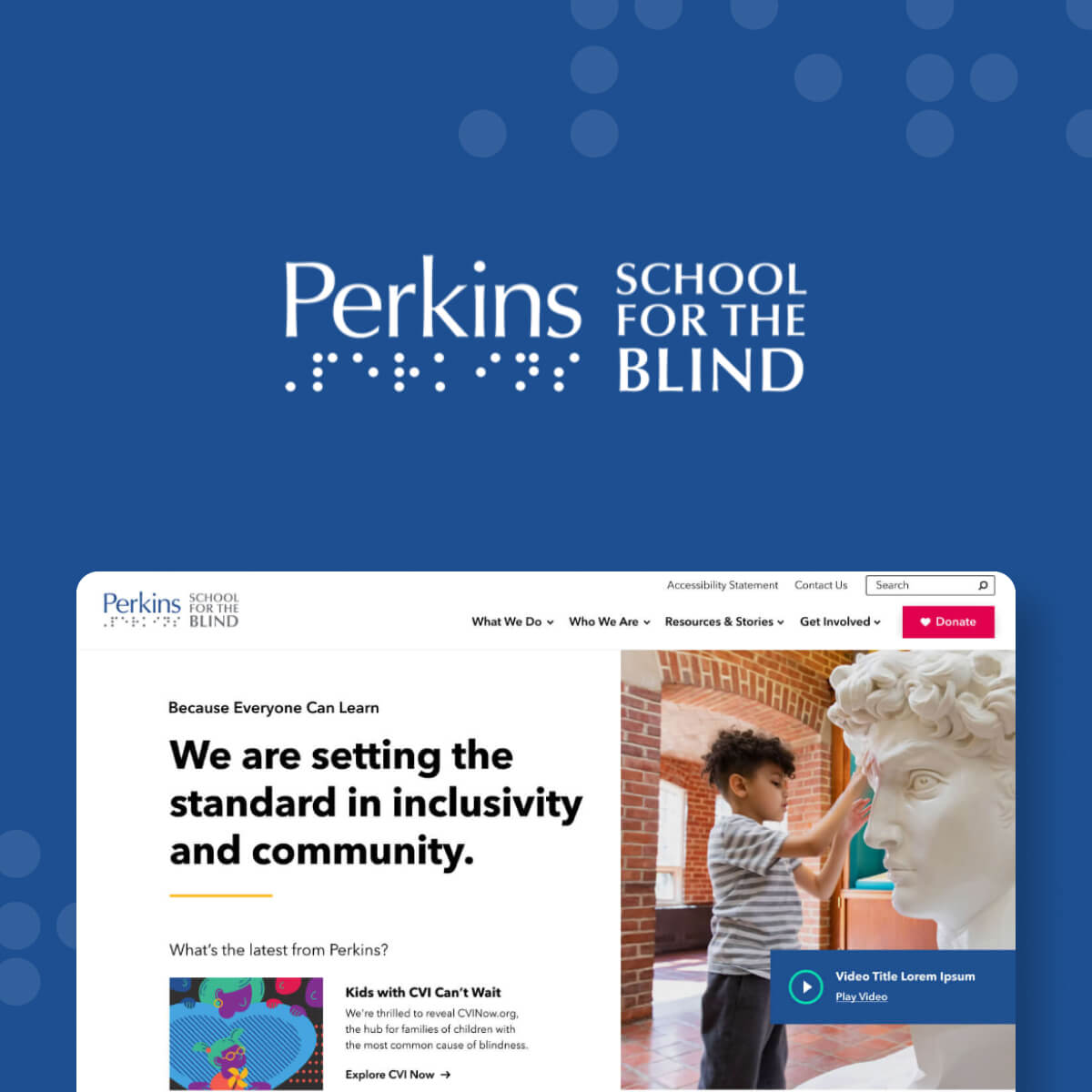 Creative Learning Systems Website Vital Design