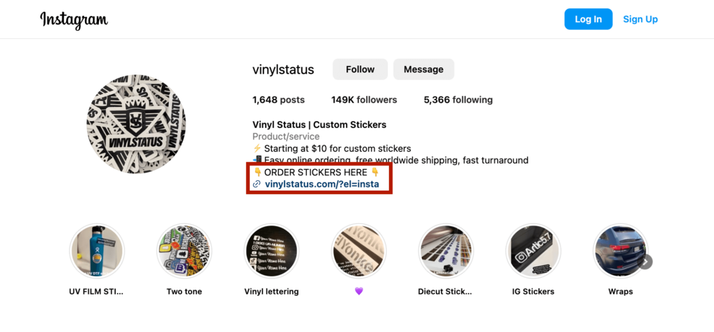 The Role of Micro-Moments in Customer Journey Mapping 3 Screenshot of an Instagram page displaying various types of items available for viewing and engagement.