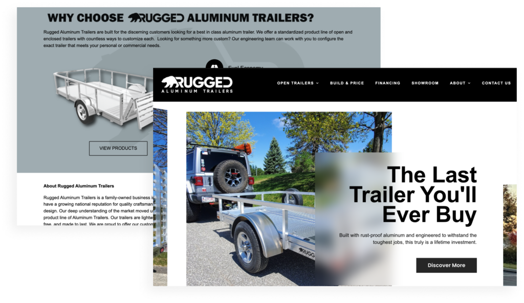 Rugged Trailers | Website 5 RuggedE Before 1