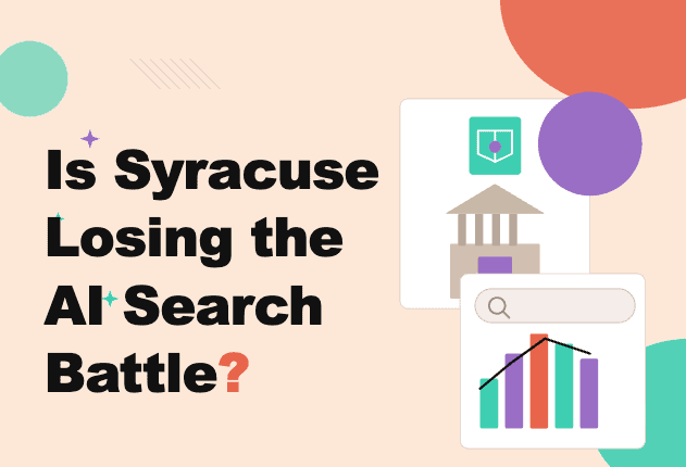 Featured image about Syracuse University's AI Search Presence
