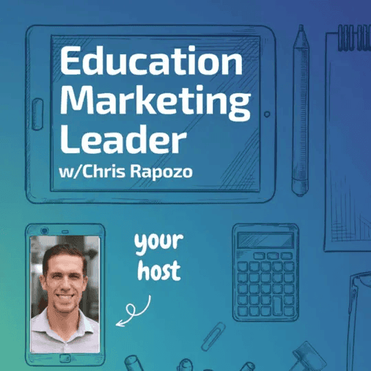 Education Marketing Leader podcast cover