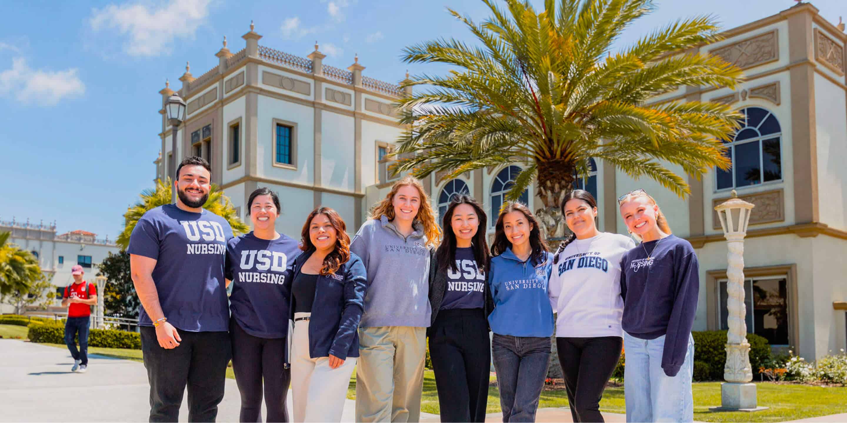 USD Hahn | Vital Design 1 Group of USD Hahn students smiling at camera